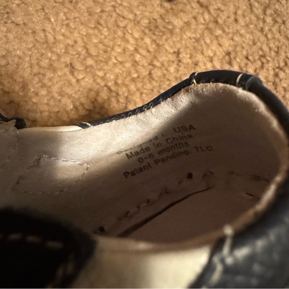 Pediped Josh Navy White Sneaker Size 0-6m - Picture 8 of 8